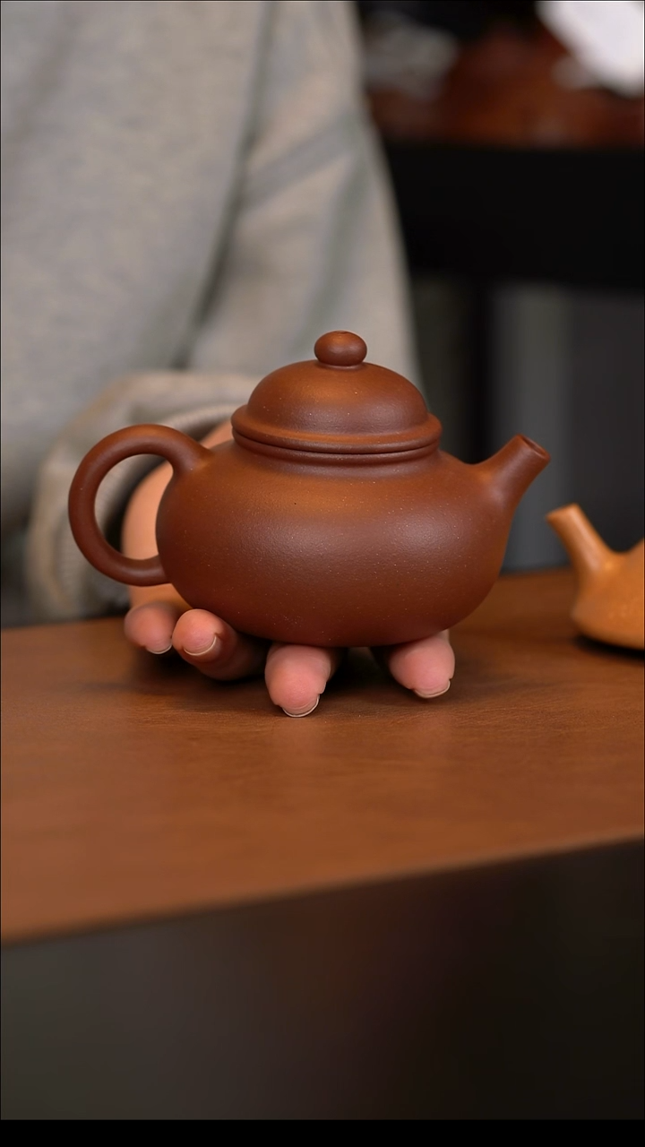 茶壶紫砂宜兴原矿紫砂壶  清水 