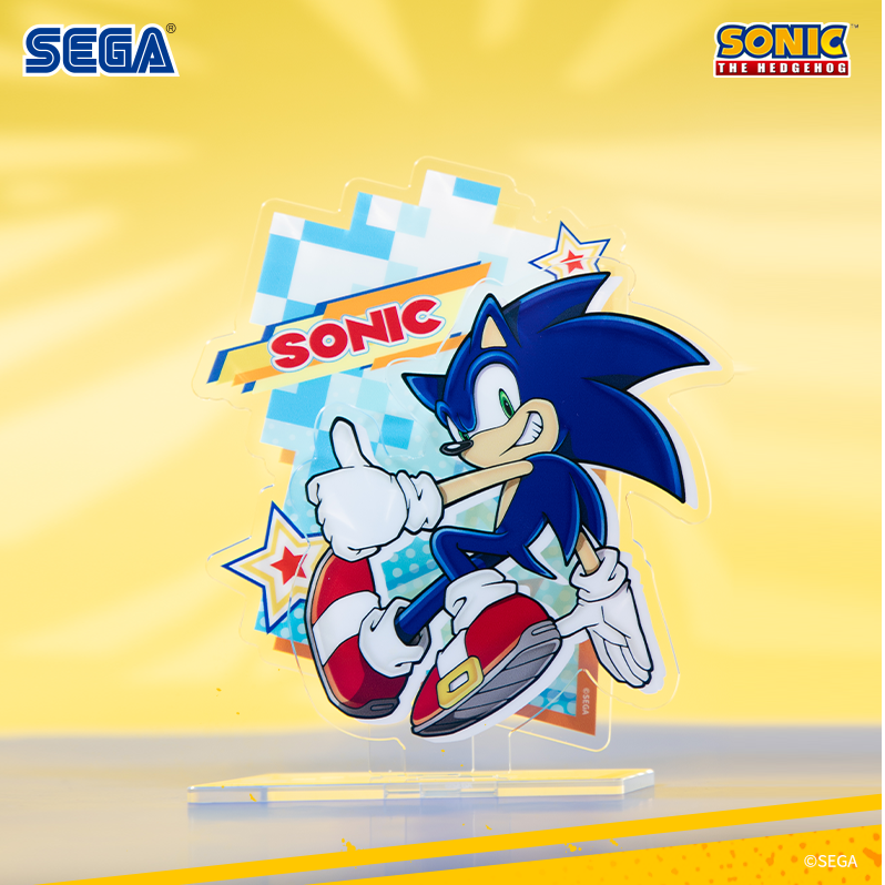 SEGA世嘉《SONIC THE HEDGEHOG》刺猬索尼克 A款亚克力立牌