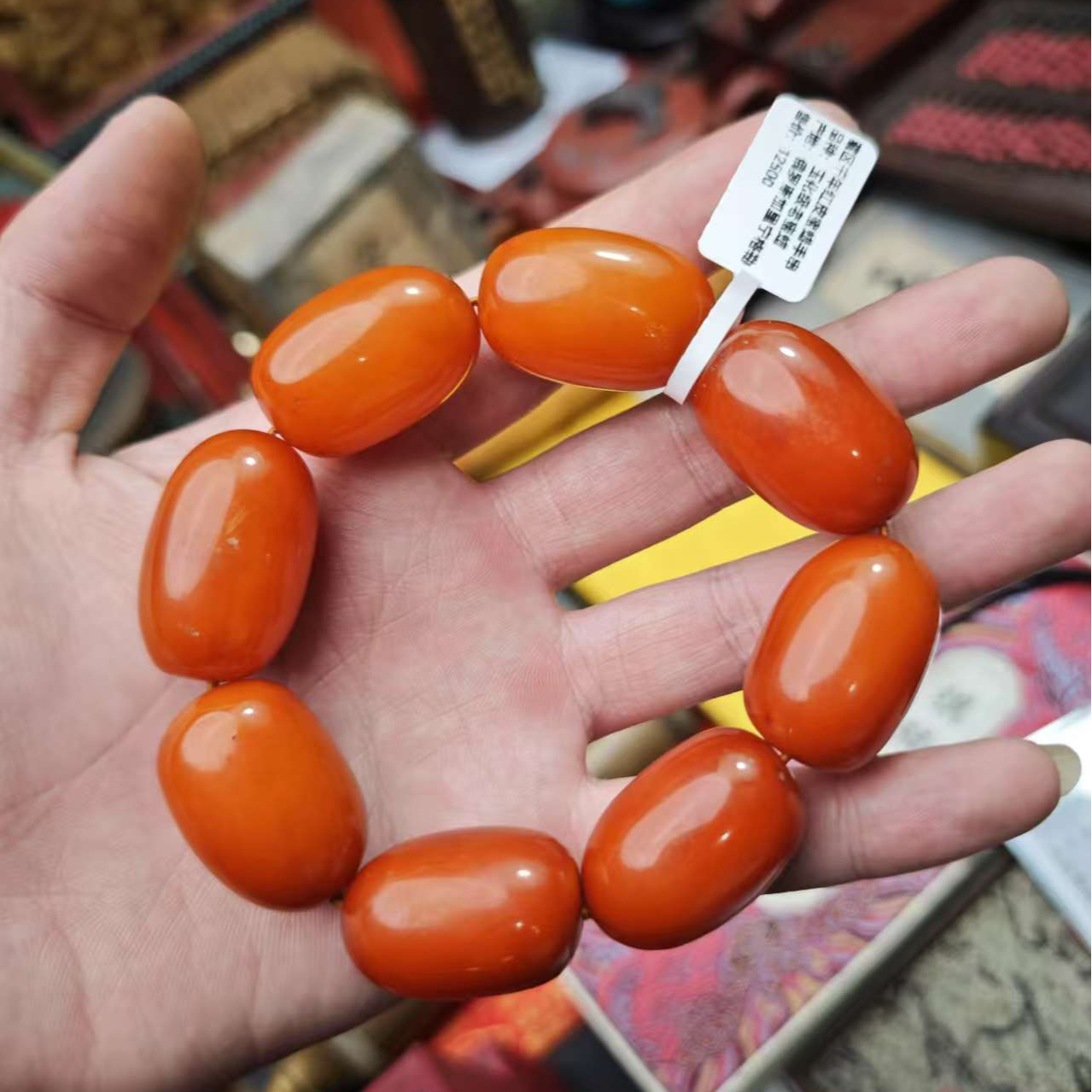 【闪购商品】枣蜜蜡手串林1221