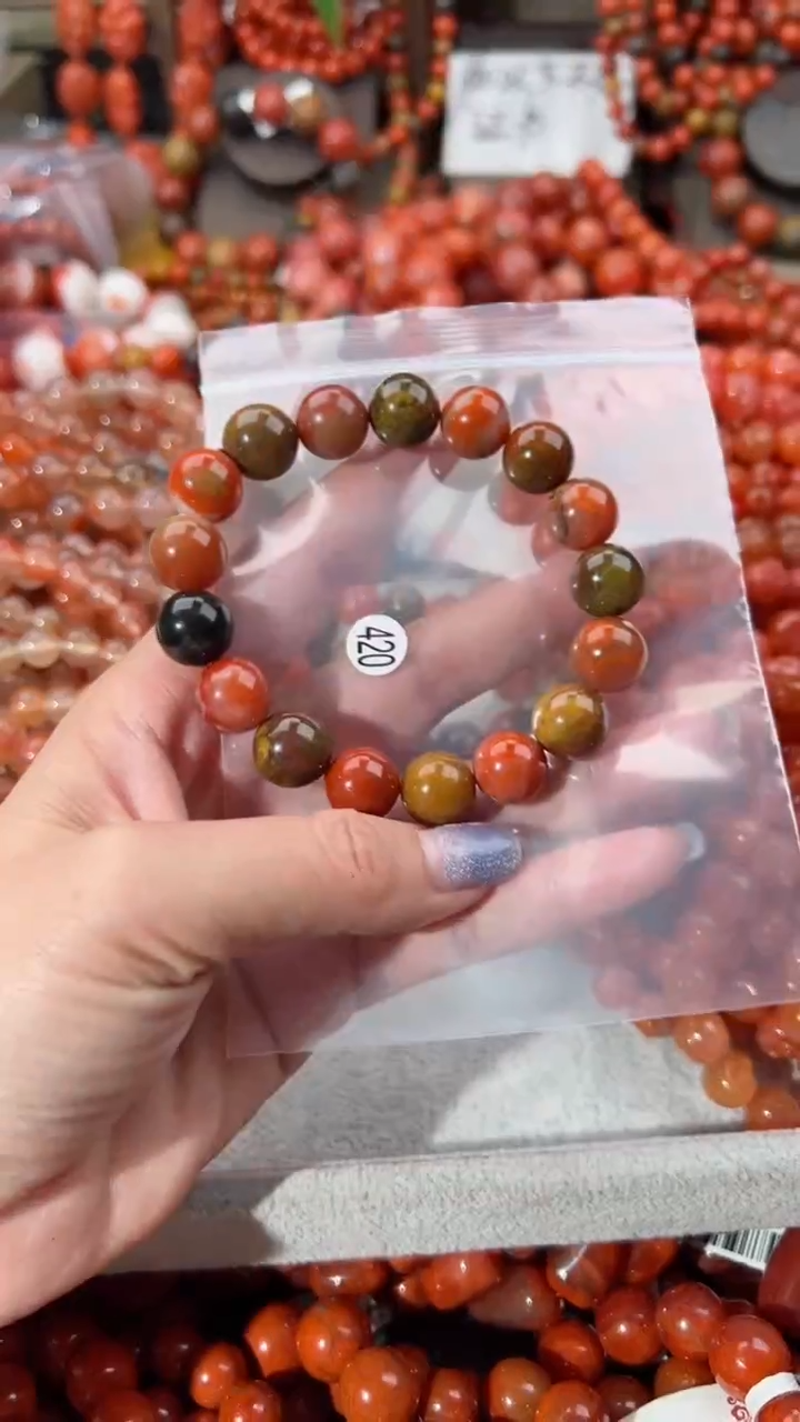 【闪购商品】南红玛瑙手串未镶嵌12