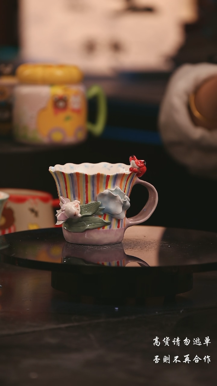 陶瓷景德镇可爱设计师款陶瓷 