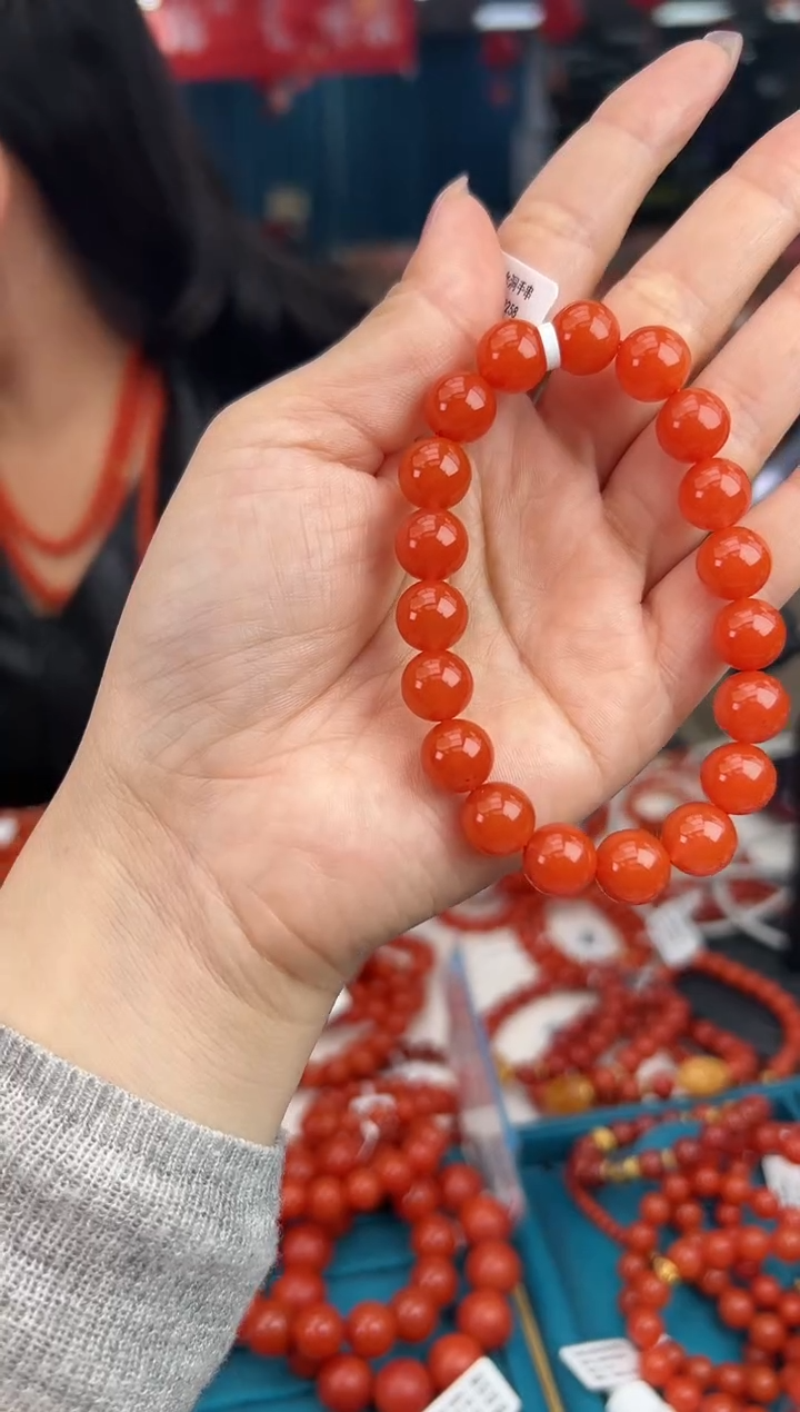 【闪购商品】南红玛瑙珠串未镶嵌多样发其一/10/HS9992258