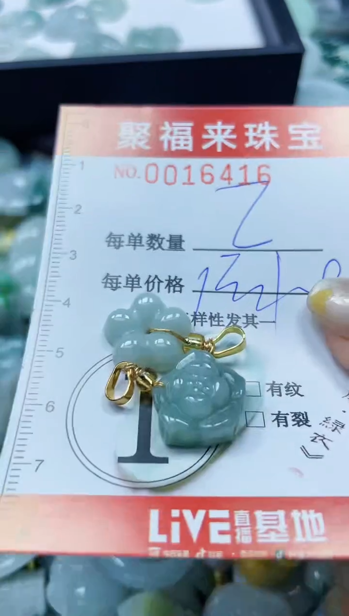 【闪购商品】翡翠颈饰未镶嵌闪购0016416