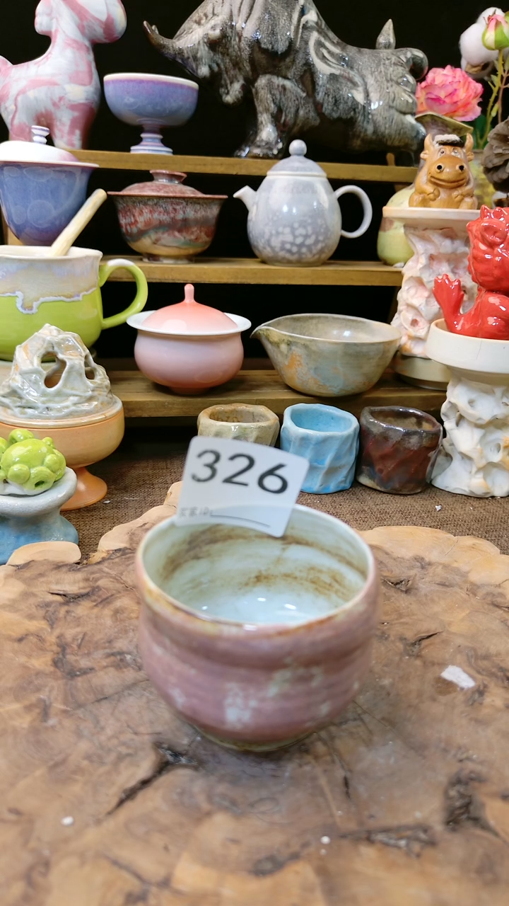 高温颜色釉窑变系列 微瑕