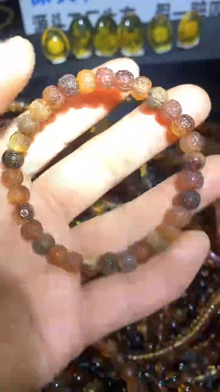 琥珀颈饰未镶嵌天然缅甸琥珀手串