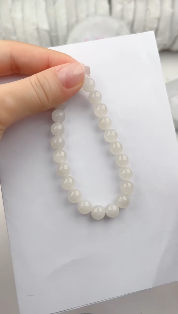 【闪购商品】和田玉手链未镶嵌1颜色微差无瑕