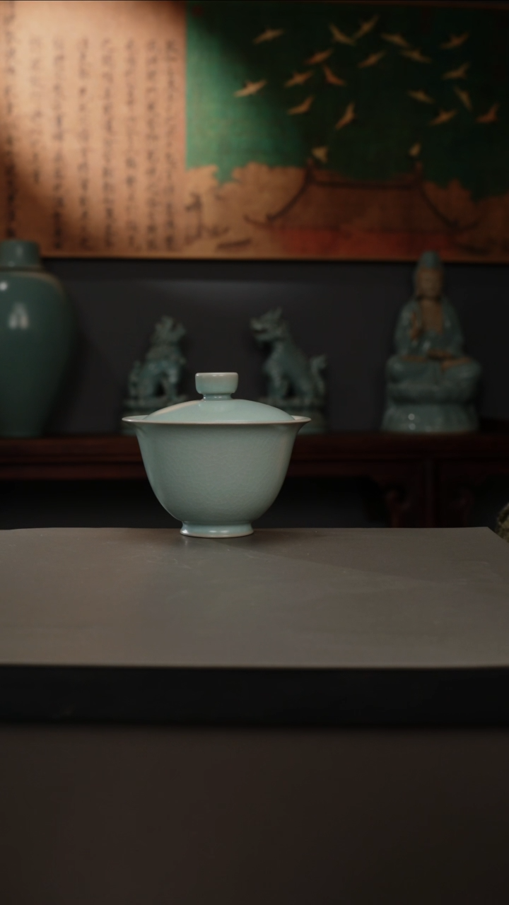 【闪购商品】杯仿古釉原矿 玉兰两才