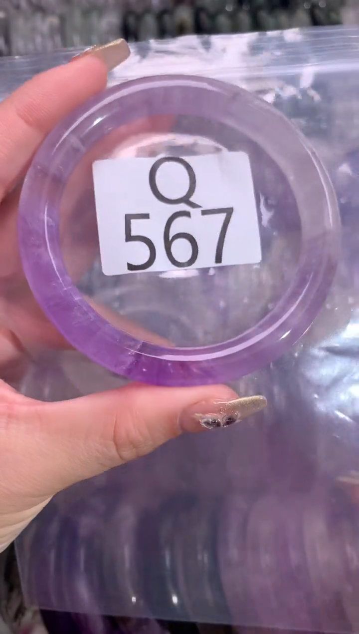 【闪购商品】水晶水晶手镯未镶嵌567-59