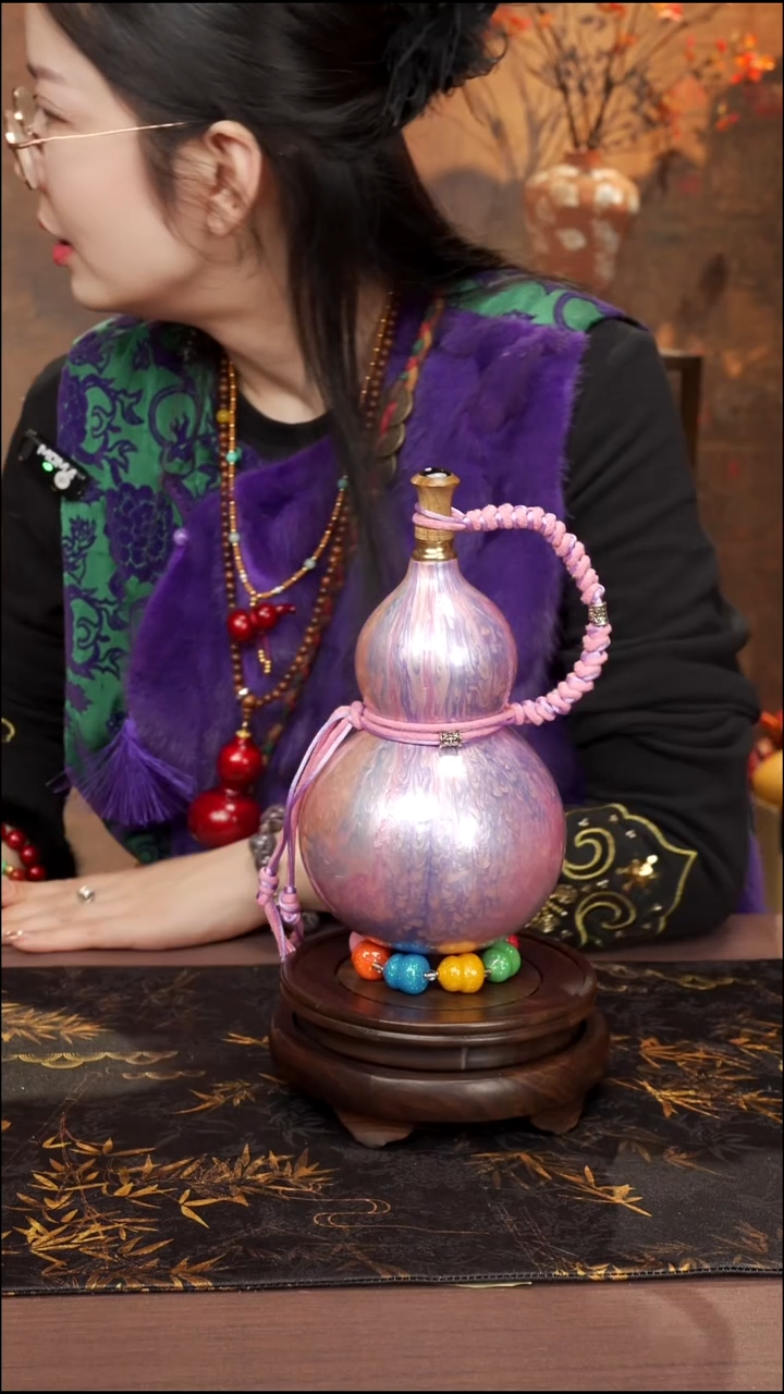 406--精品大漆酒葫芦-----188