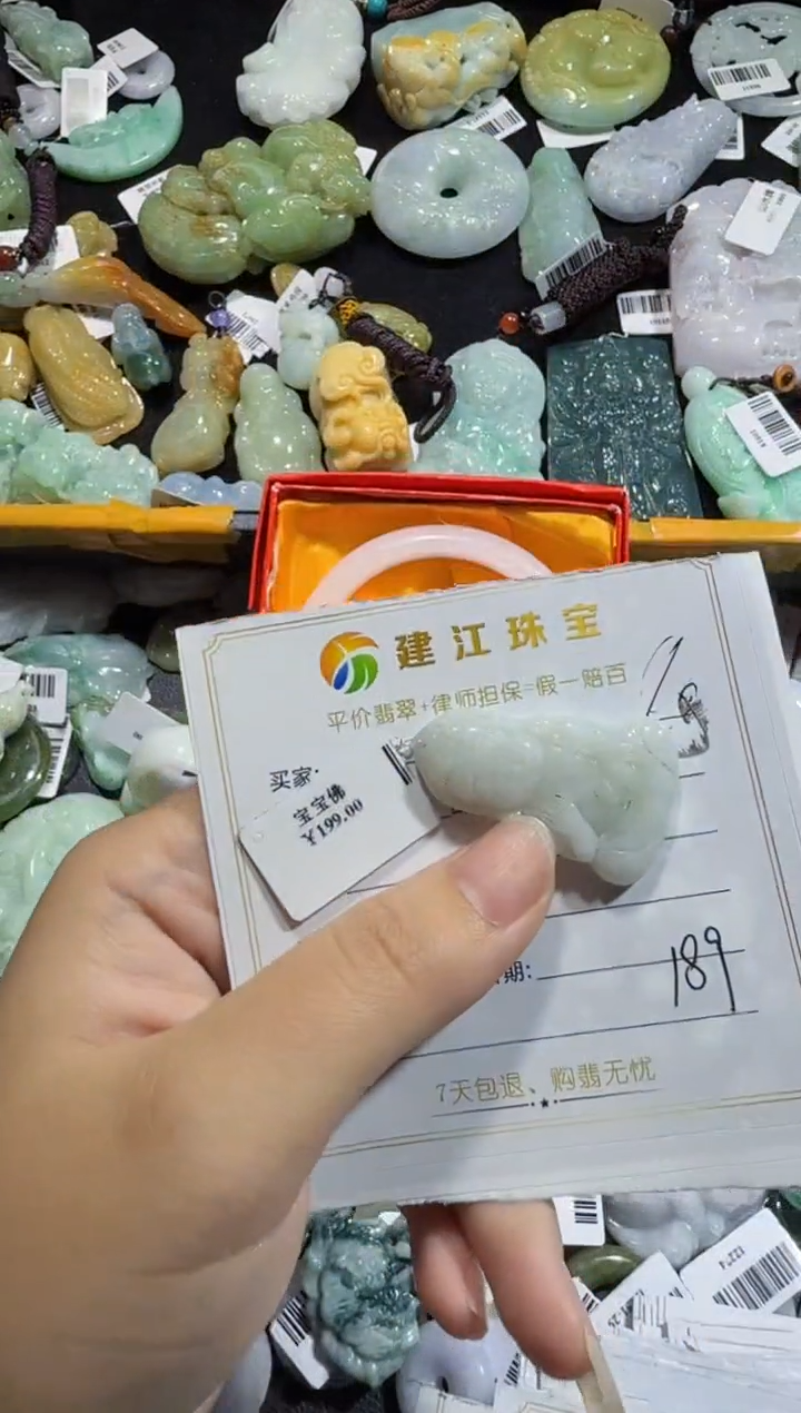 【闪购商品】翡翠颈饰未镶嵌00000189