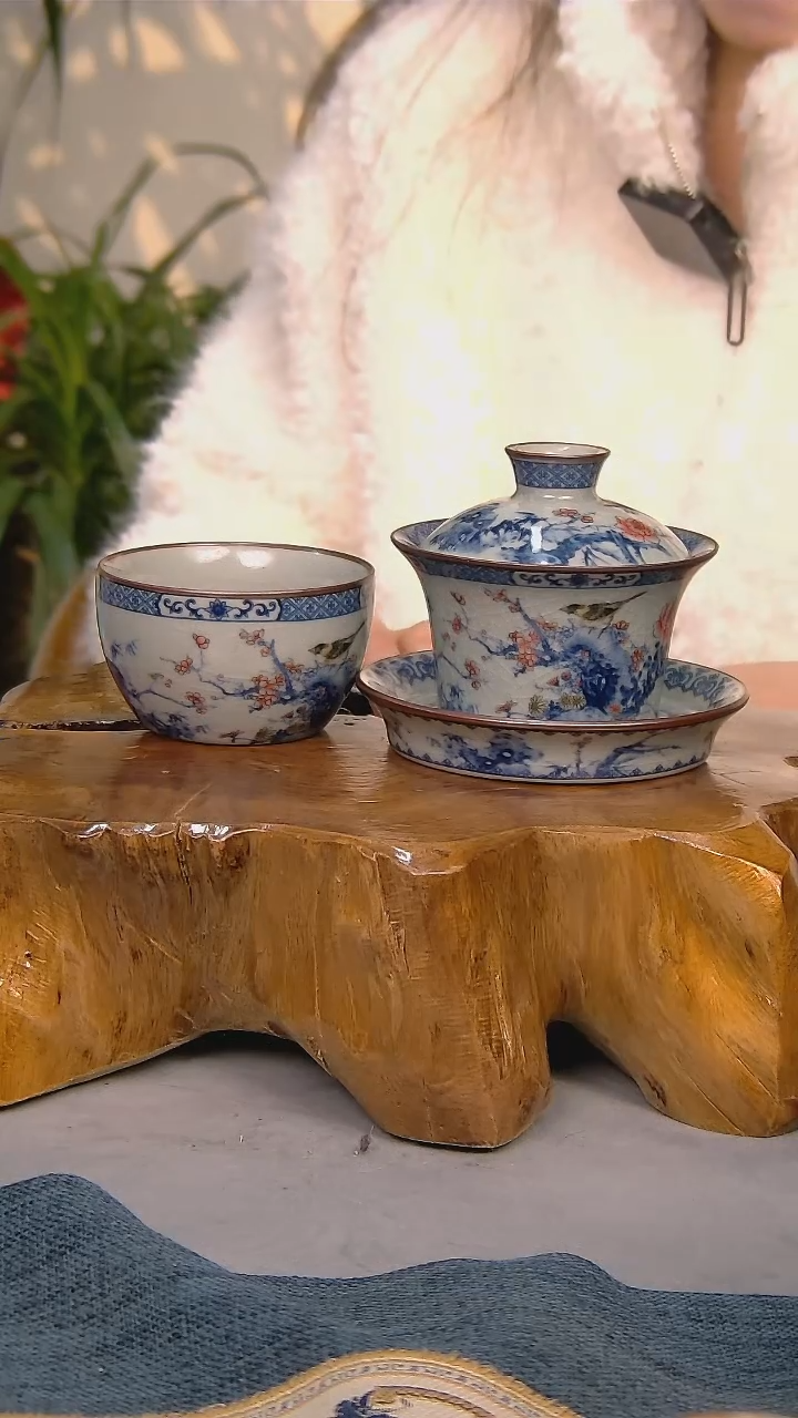 【闪购商品】 简装家用款2件套 陶瓷家用茶具系列