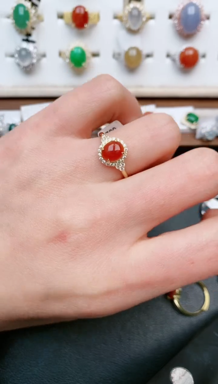 【闪购商品】翡翠戒指银S925镶嵌.....