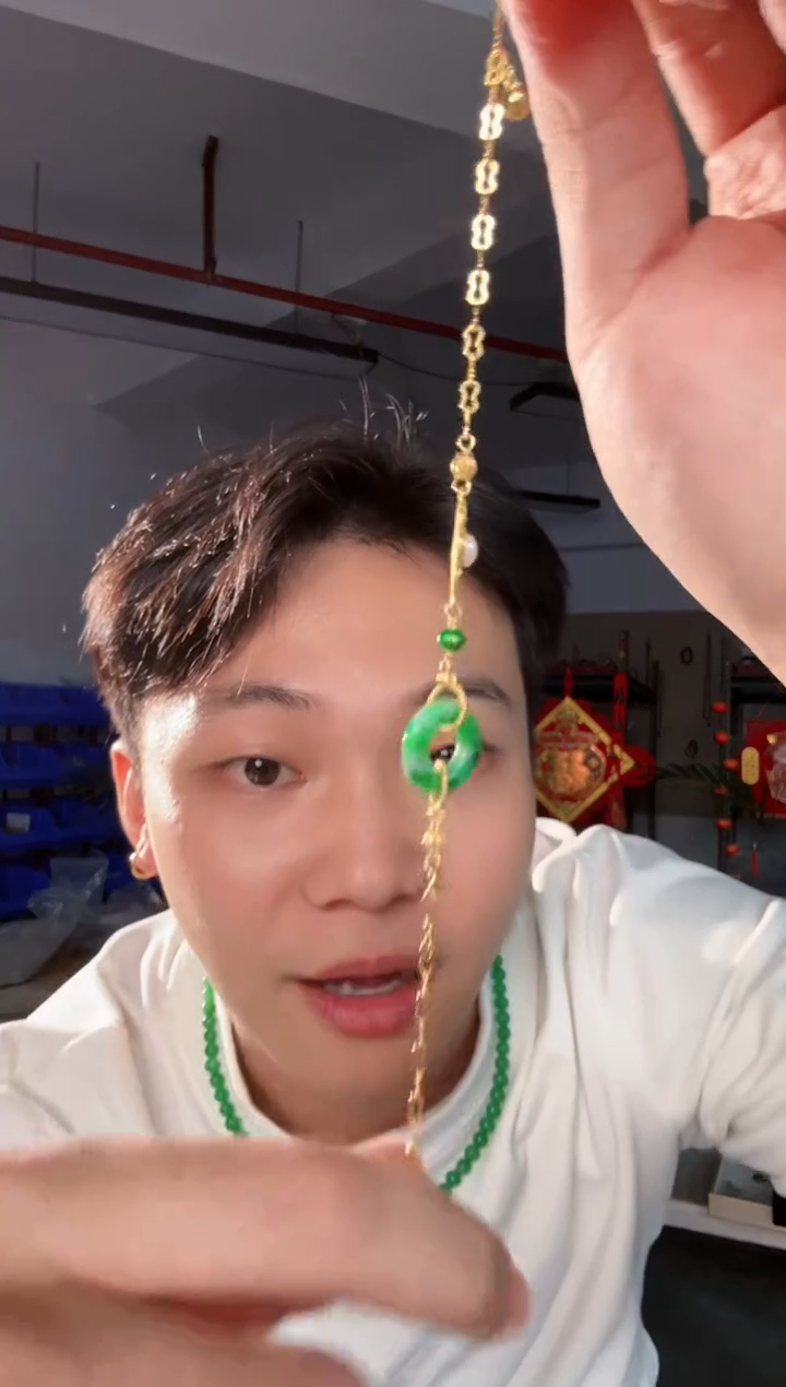 【闪购商品】翡翠手链未镶嵌缅料A货翡翠/支持复检/一件