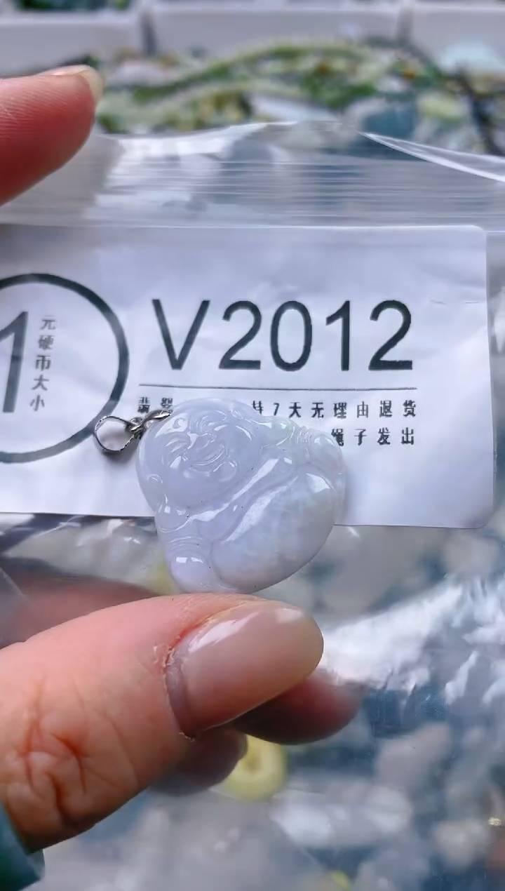 【闪购商品】翡翠颈饰未镶嵌/V/翡翠A货一图一物