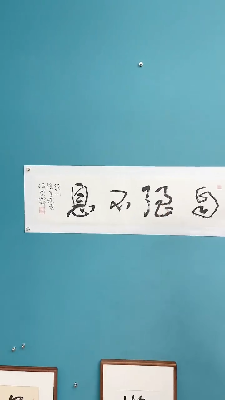 【闪购商品】陈老师传统艺术年画自强不息