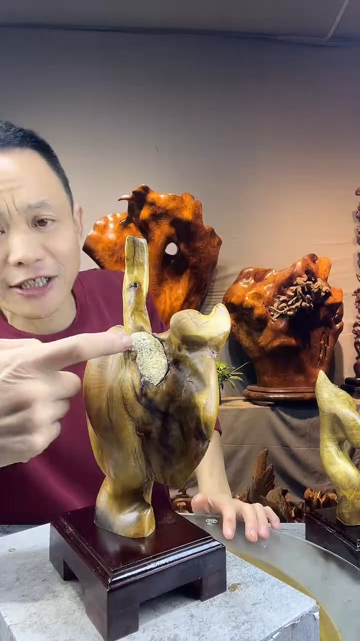 金丝楠?****?小叶桢楠随行摆件36