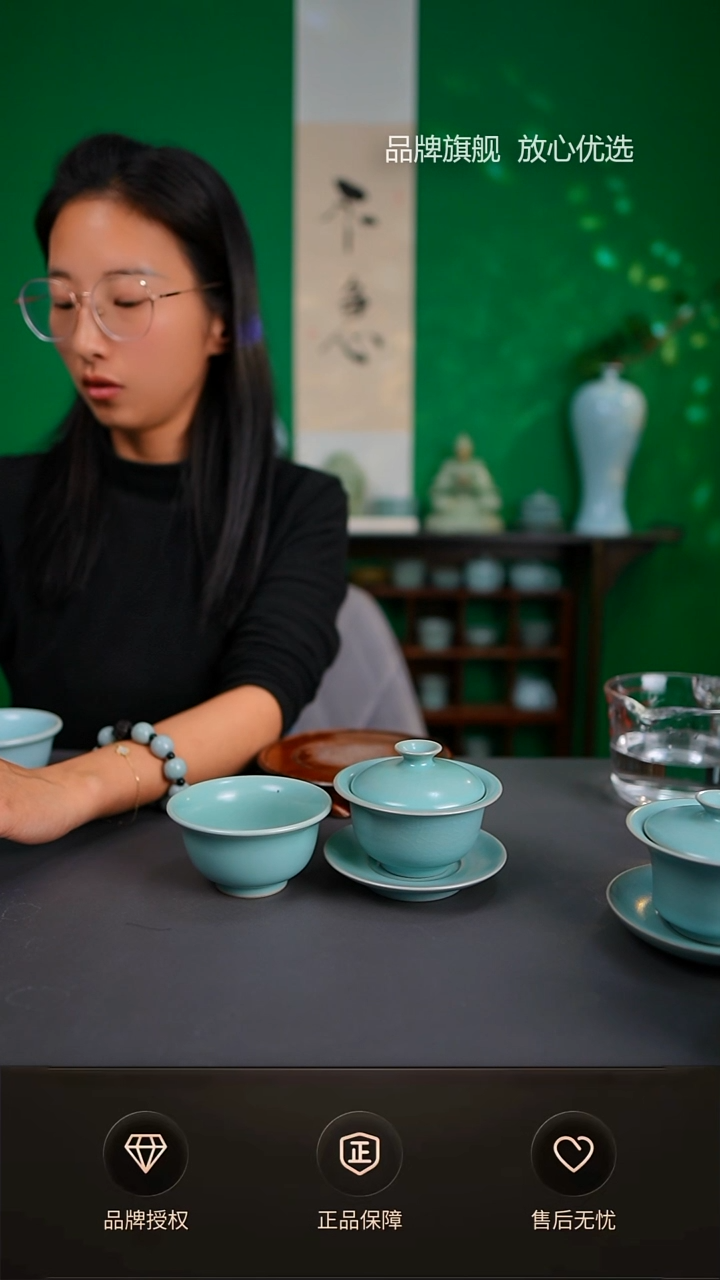【闪购商品】仿古小元宝盖碗 压手杯不完美