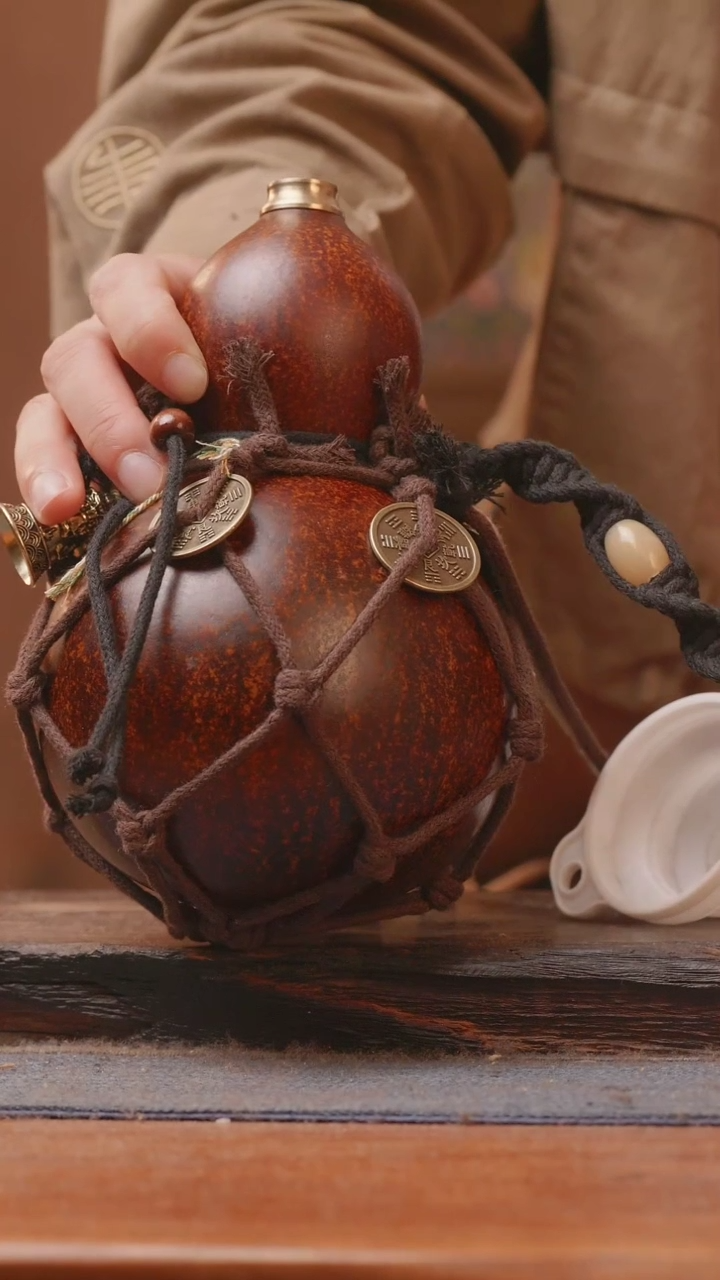 【闪购商品】280号精品大漆葫芦防腐防渗装水茶酒