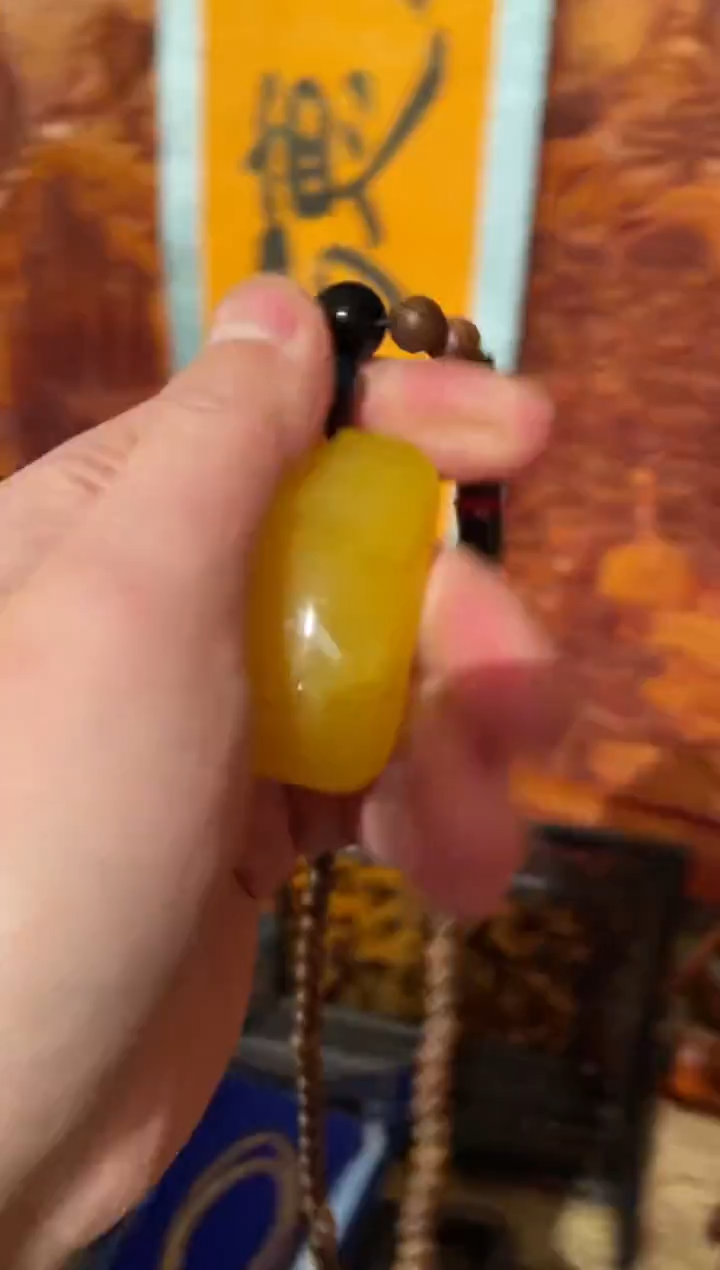 【闪购商品】蜜蜡颈饰未镶嵌蜜小