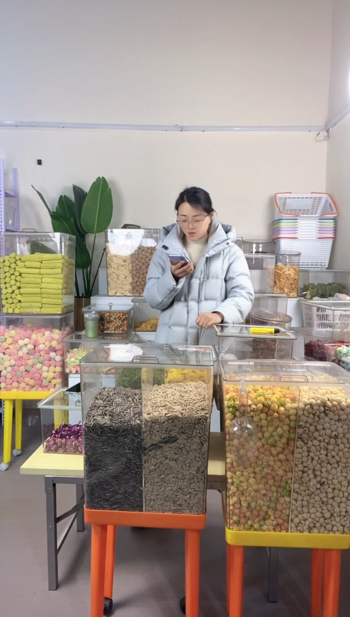 塑料爆米花方桶配隔板-2套