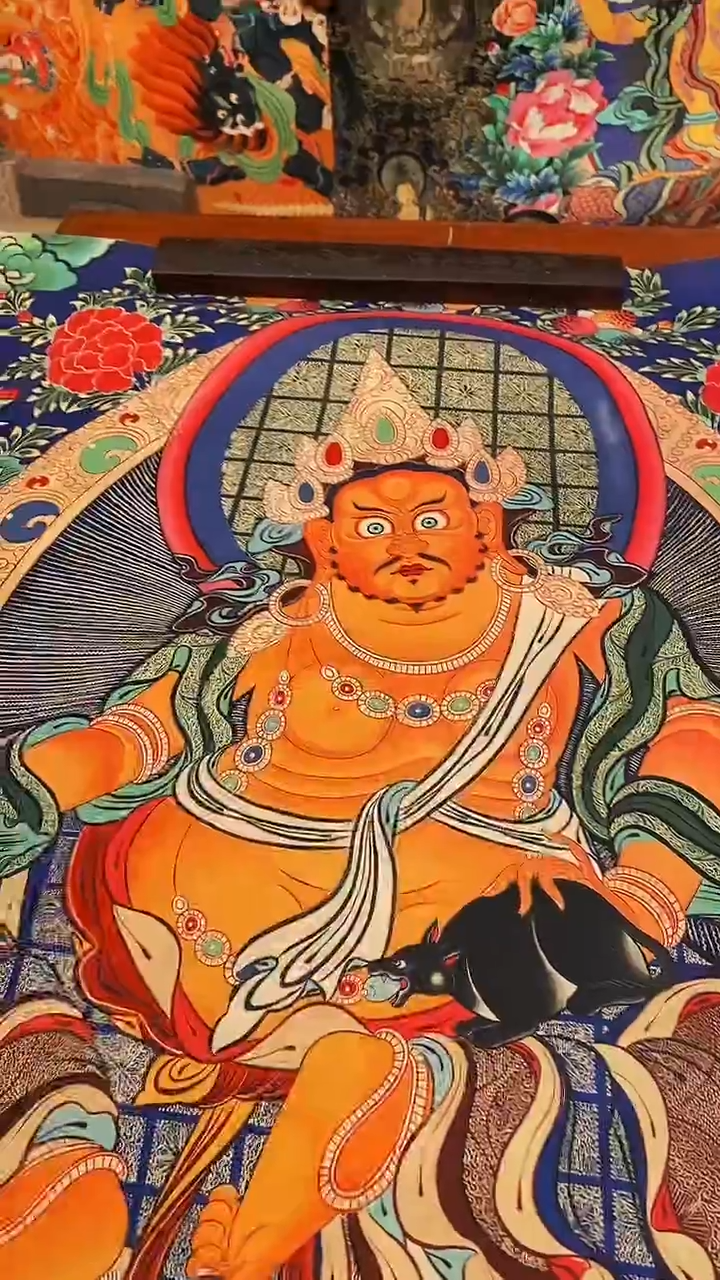 装裱画精美唐卡tk16056