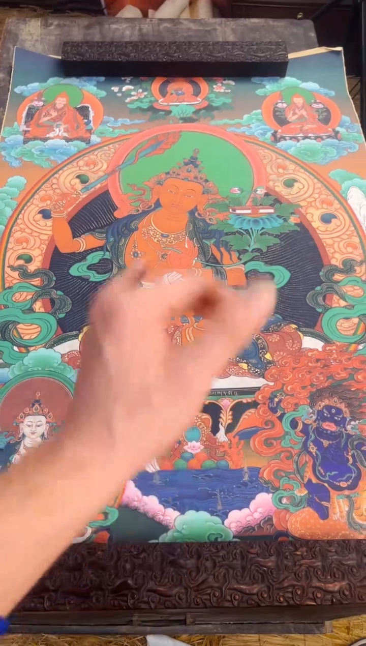 卷轴画刘洋画院瑞哥专属AA79