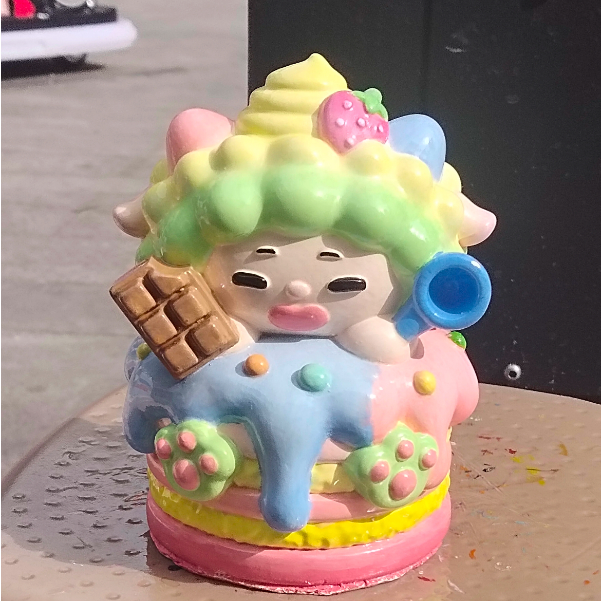 食神懒洋洋石膏娃娃大号石膏娃娃涂色创意diy绘画涂鸦摆件玩具