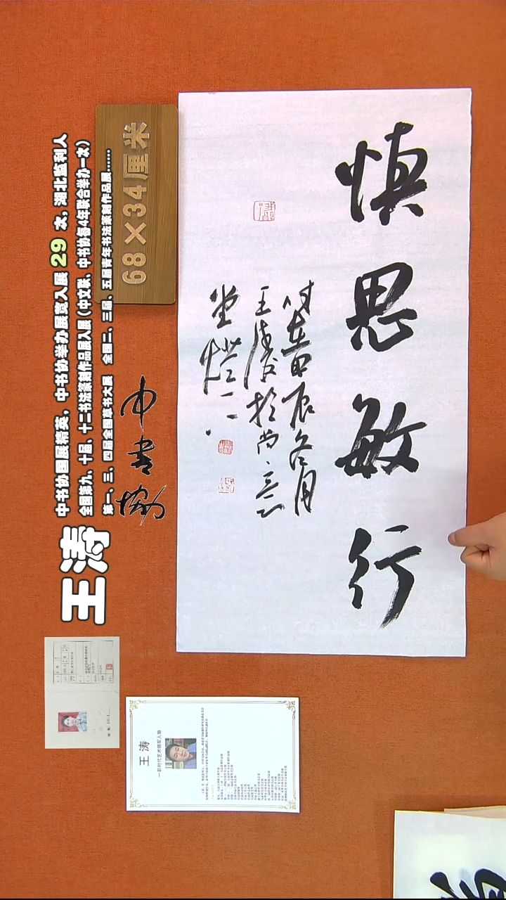 【闪购商品】书法602王涛书法作品