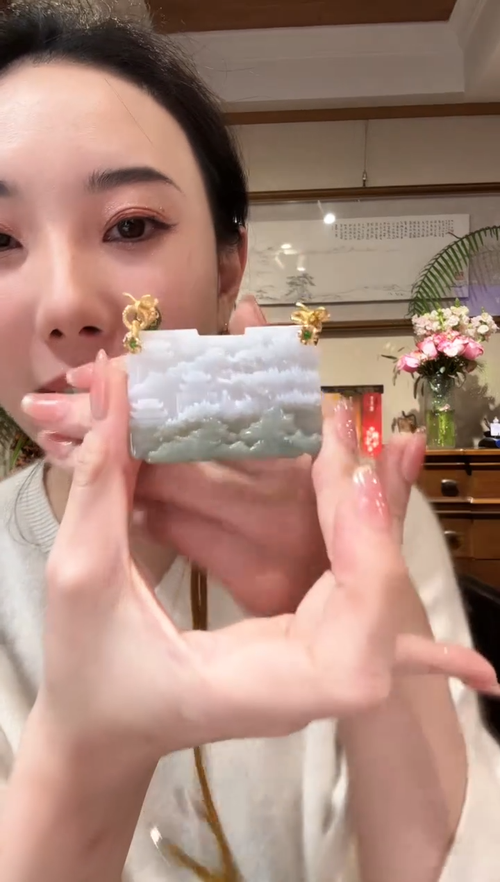 【闪购商品】翡翠颈饰未镶嵌国风
