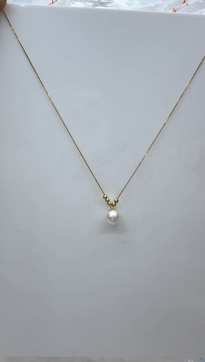 【闪购商品】海水珍珠颈饰18K金镶嵌清货