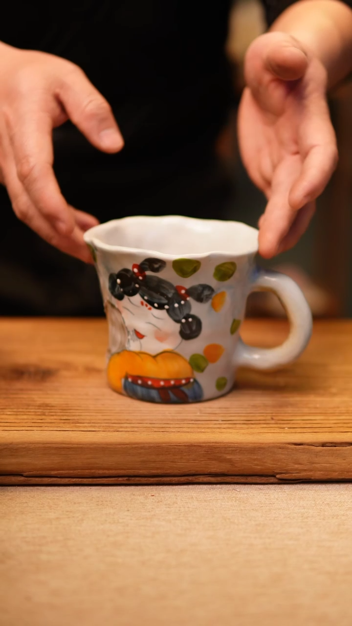 【闪购商品】@@陶园瓷舍@@纯手工手绘@高温釉下彩