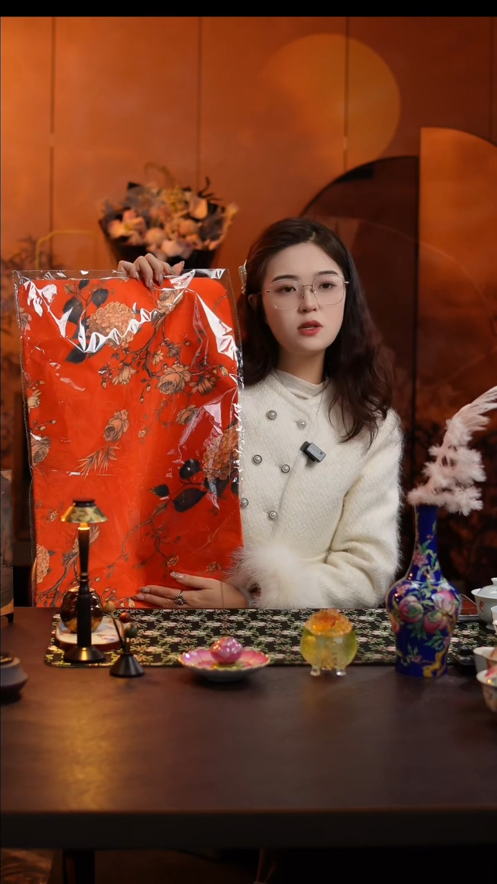 【闪购商品】景德镇大乔推荐好物刺绣茶席66*38