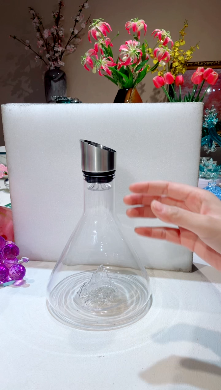 【闪购商品】琉璃手工艺品 透明 醒酒器