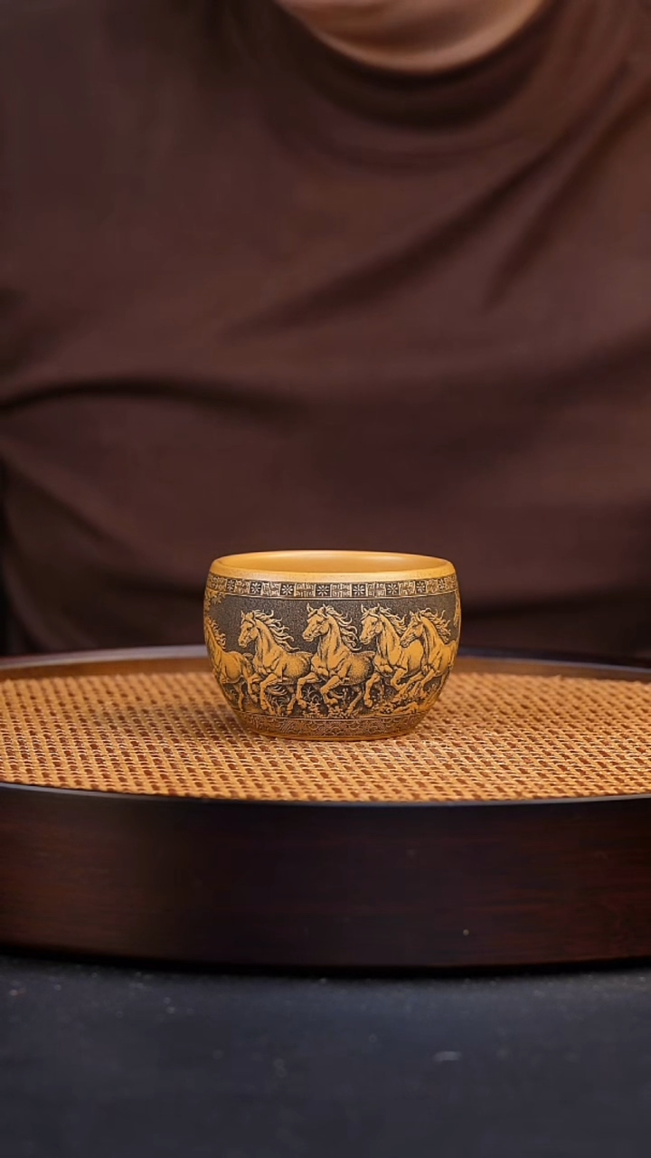 宜兴全手工紫砂杯