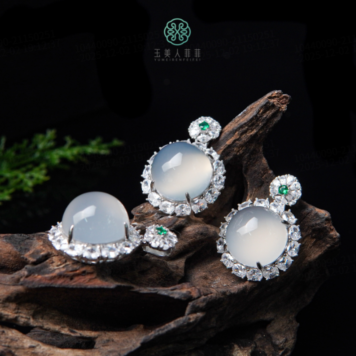 石惑珠宝%玛瑙吊坠约16mm%多样性发一