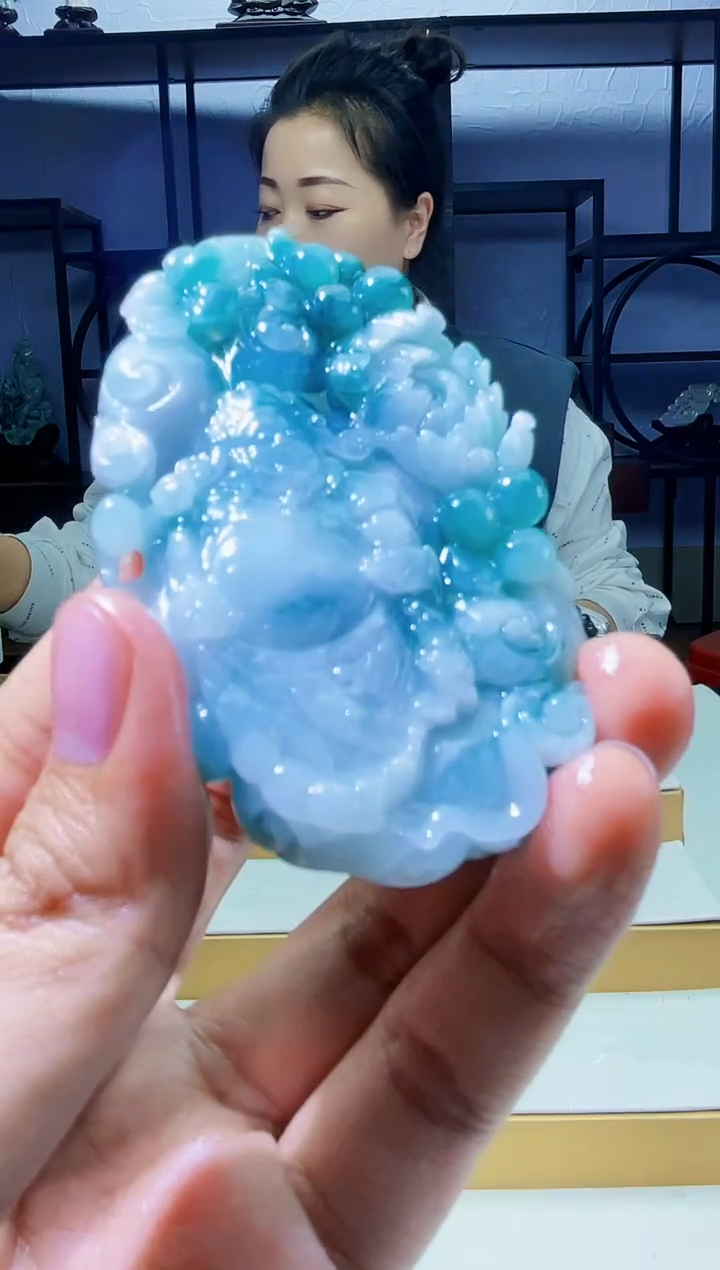 【闪购商品】定制翡翠未镶嵌毛货02060159