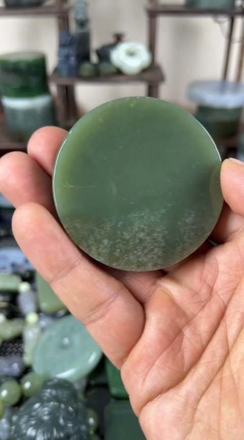 【闪购商品】和田玉珠宝半成品未镶嵌镯心