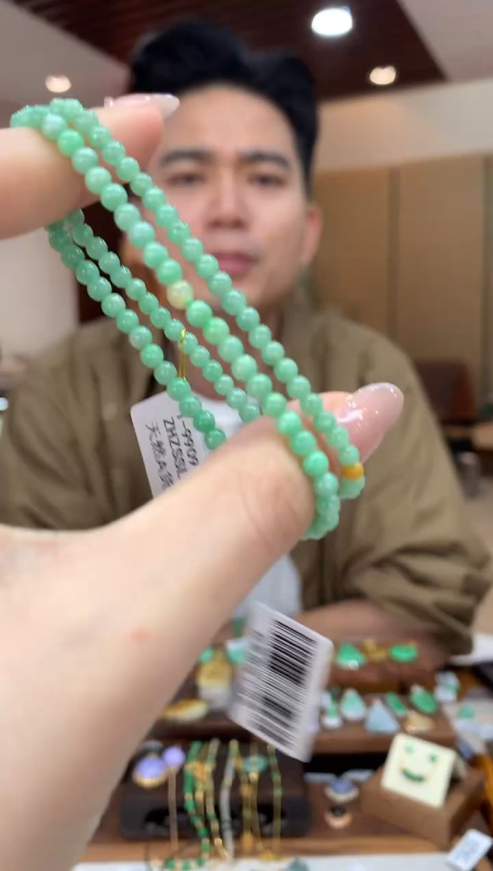 未镶嵌手串翡翠手串 