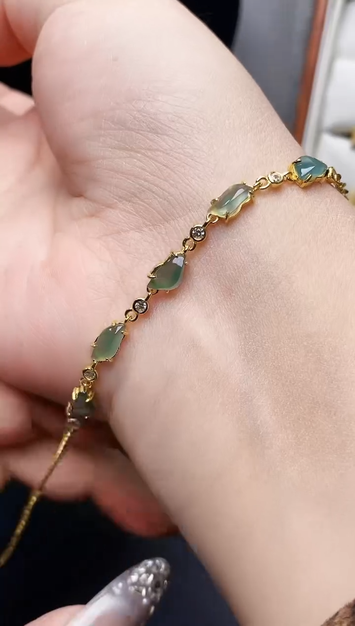 银S925镶嵌戒指翡翠0248