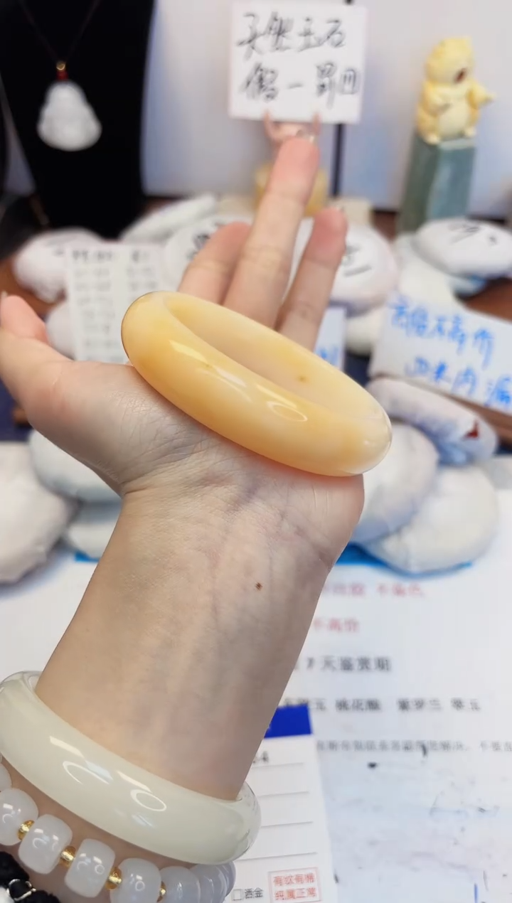 【闪购商品】石英质玉手镯合金264-财气镯-圈口58