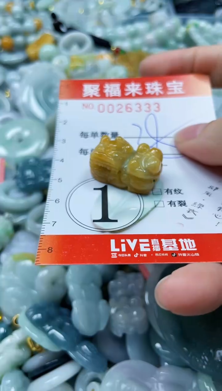 【闪购商品】翡翠颈饰未镶嵌闪购0026333