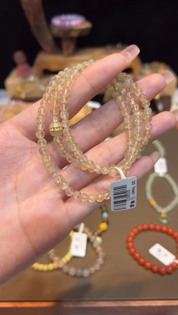 未镶嵌手链水晶手饰@@E6858