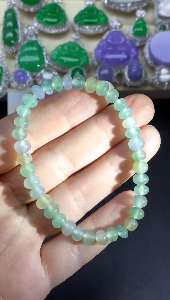 未镶嵌手链翡翠482-中国好珍宝