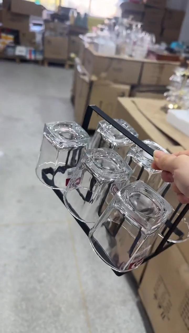 【闪购商品】玻璃无盖款直播闪购价加杯架