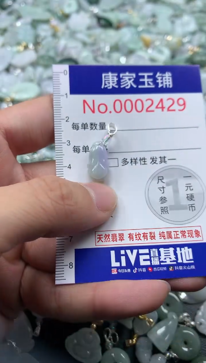 颈饰未镶嵌翡翠2429