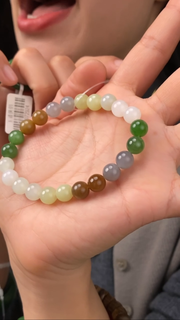 【闪购商品】和田玉多宝手串未镶嵌【玉道侠侣】8MM