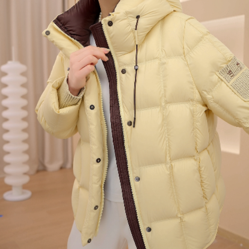 【高品质】2025年新款时尚气质显瘦保暖羽绒服外套 152 pp