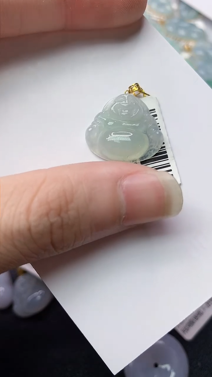 【闪购商品】翡翠颈饰18K金镶嵌15...........