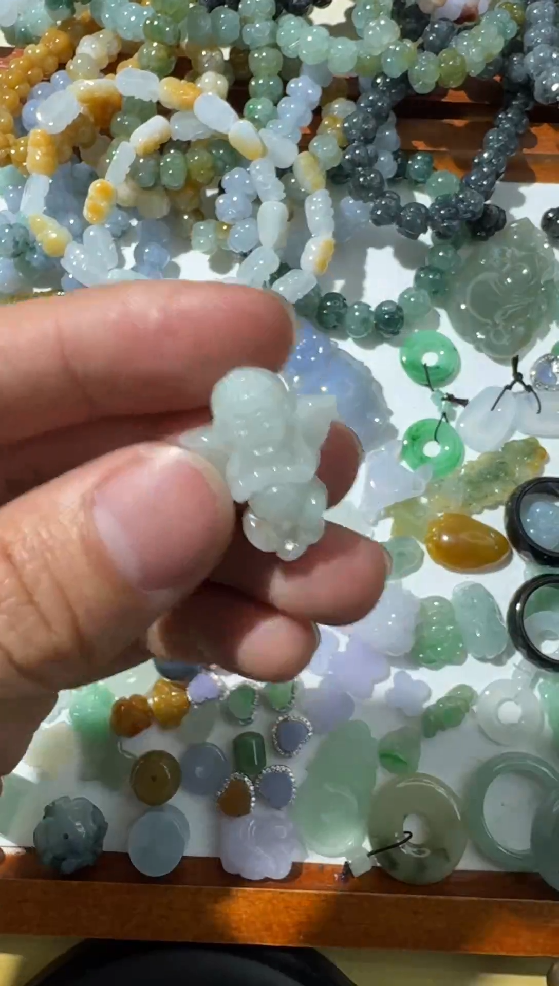 【闪购商品】翡翠颈饰未镶嵌【闪购商品】 天然翡翠 