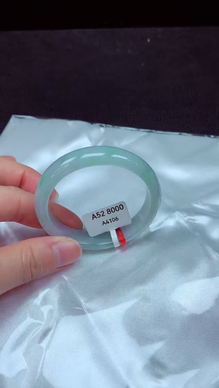 翡翠手镯未镶嵌镯子052+